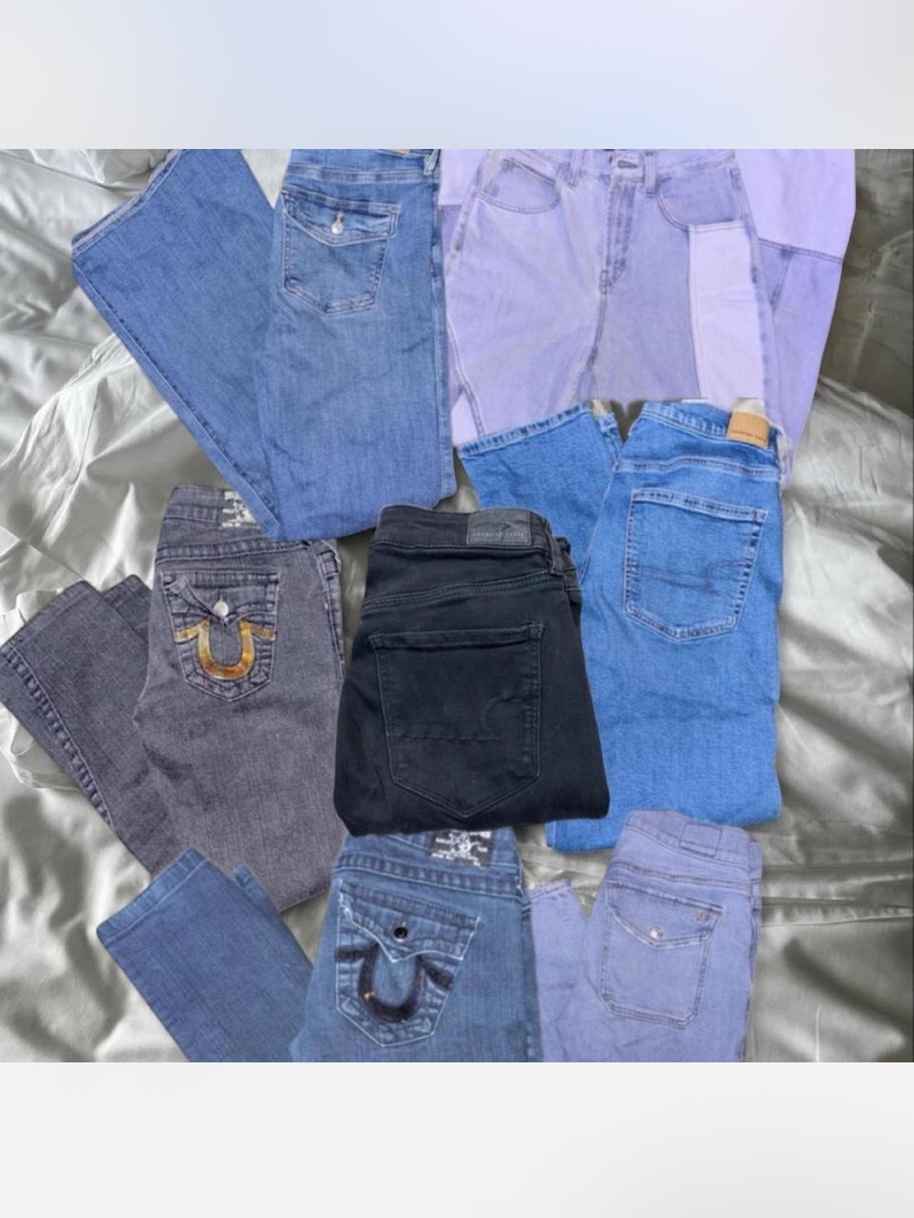 bundle of y2k jeans size 27🍓🪽